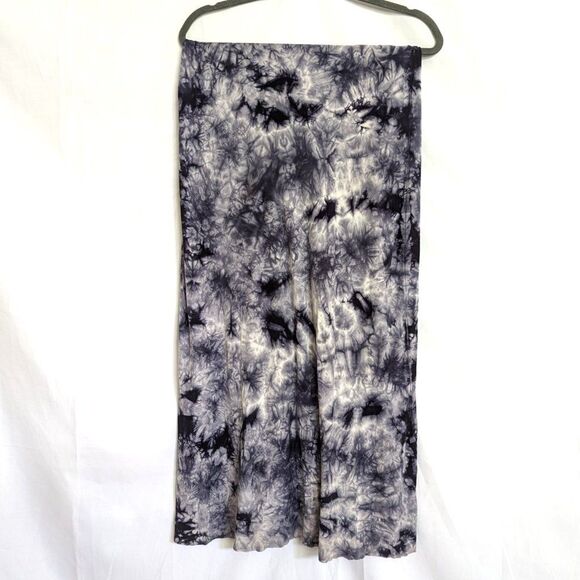 Young Fabulous & Broke Nono Nova Wash Size S Purple Gray Tie Dye Maxi Dress - Picture 8 of 13